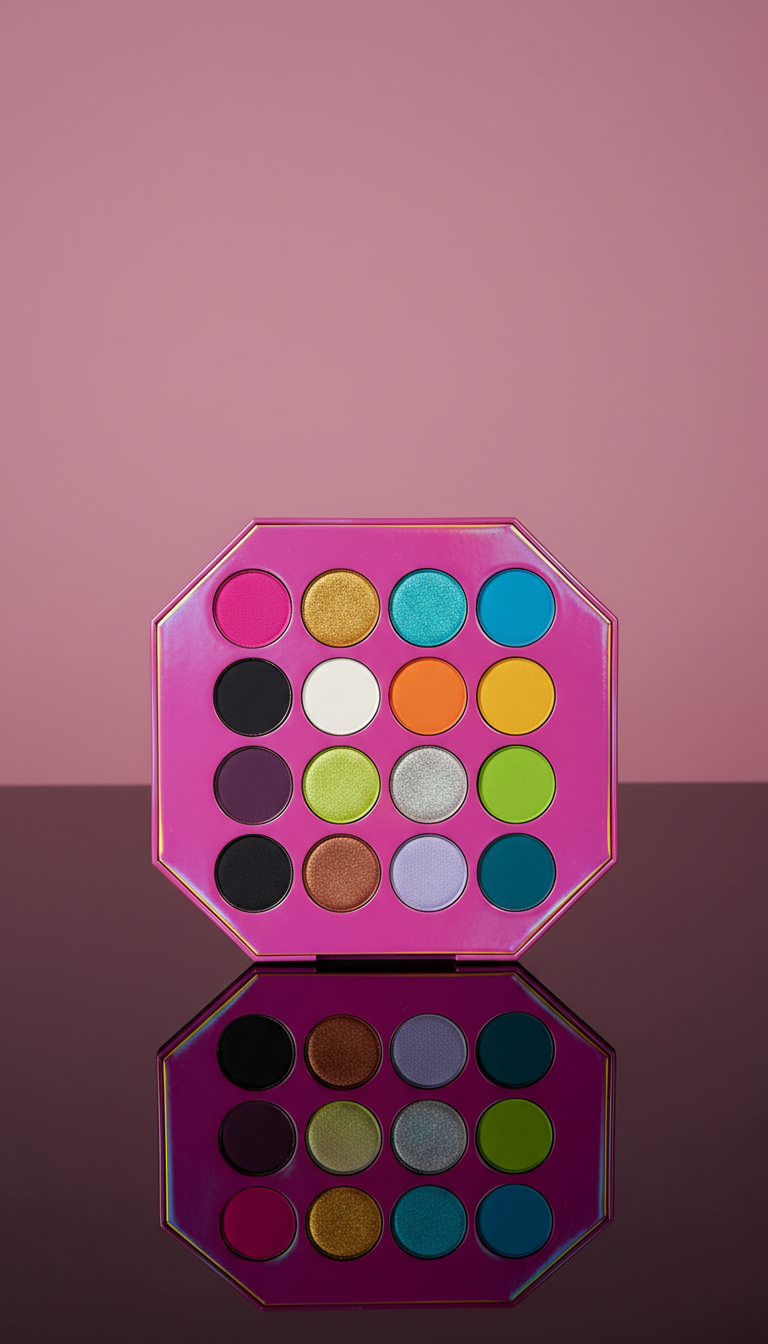 Vivid Fuchsia Statement Eyeshadow Palette
